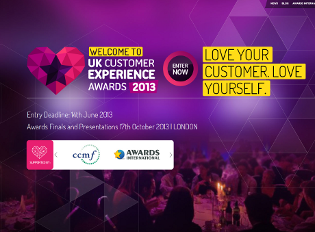 The Customer Experience Awards 2013