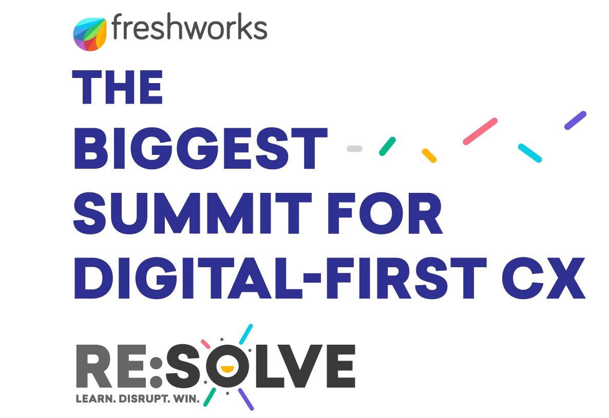 A banner shows the name of the digital-first CX summit