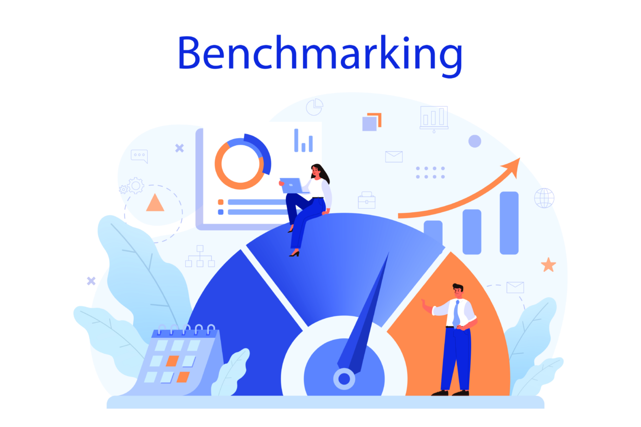 an image showing the benchmarking process.