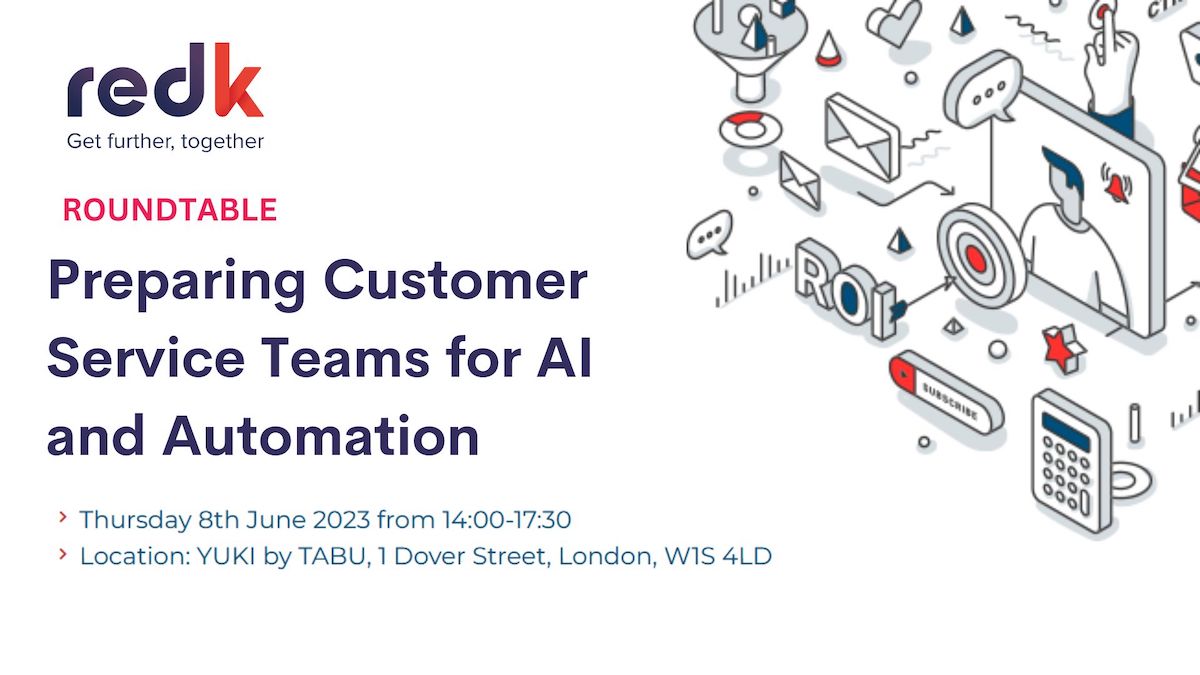 AI and automation roundtable event by redk