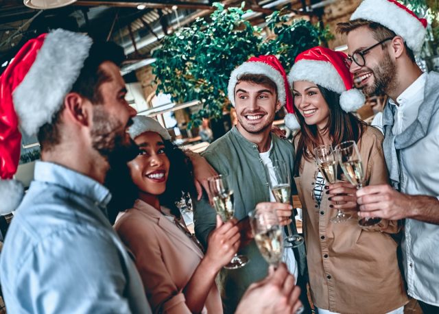 London Christmas parties make a comeback with 75% office attendance in 2024